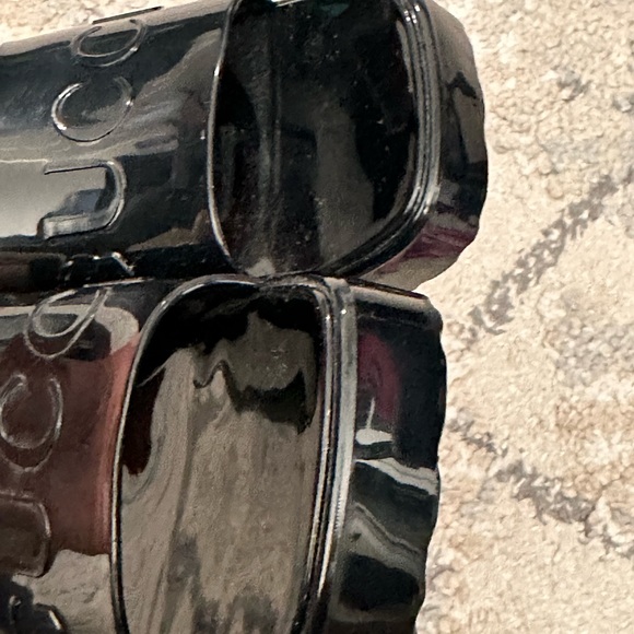 Black rubber slides 🖤🖤✨ - Picture 6 of 6